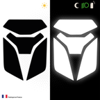 Kit Spécial Stickers Autocollants Réfléchissants pour casque Moto Shark SKWAL 2