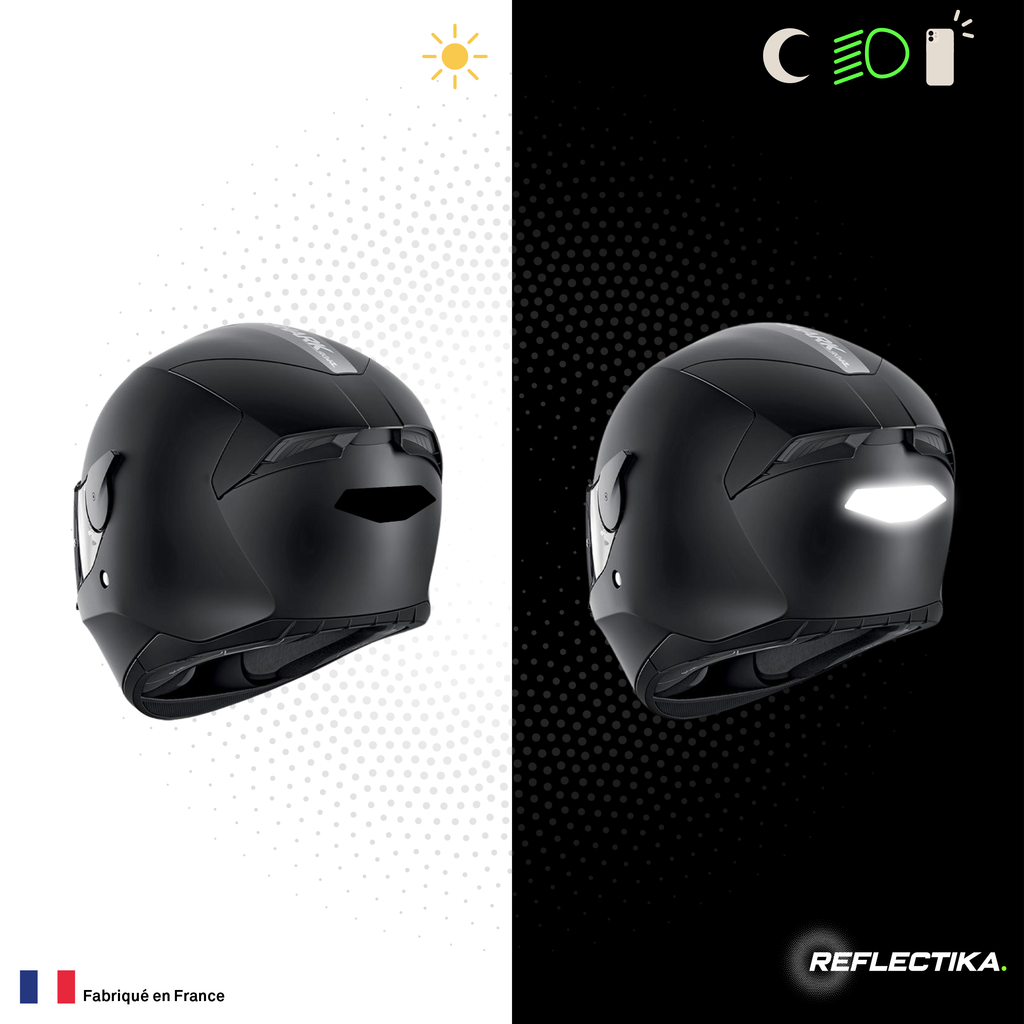 Kit Spécial Stickers Autocollants Réfléchissants pour casque Moto Shark SKWAL 2