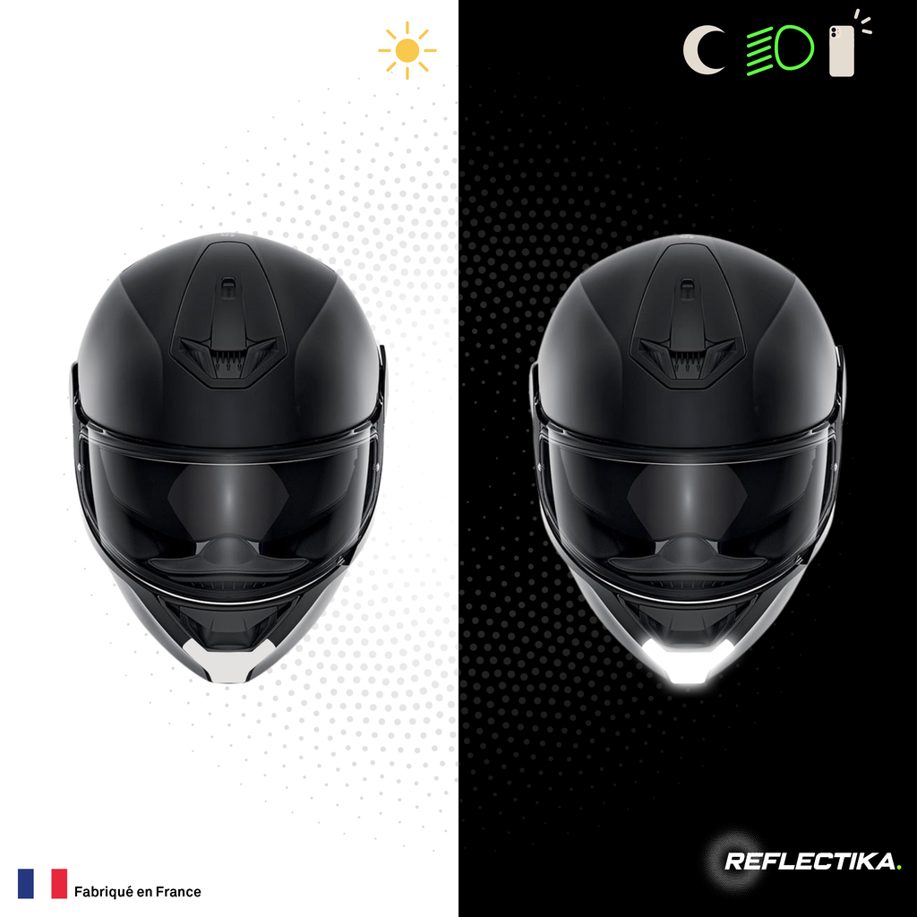 Kit Spécial Stickers Autocollants Réfléchissants pour casque Moto Shark SKWAL 2