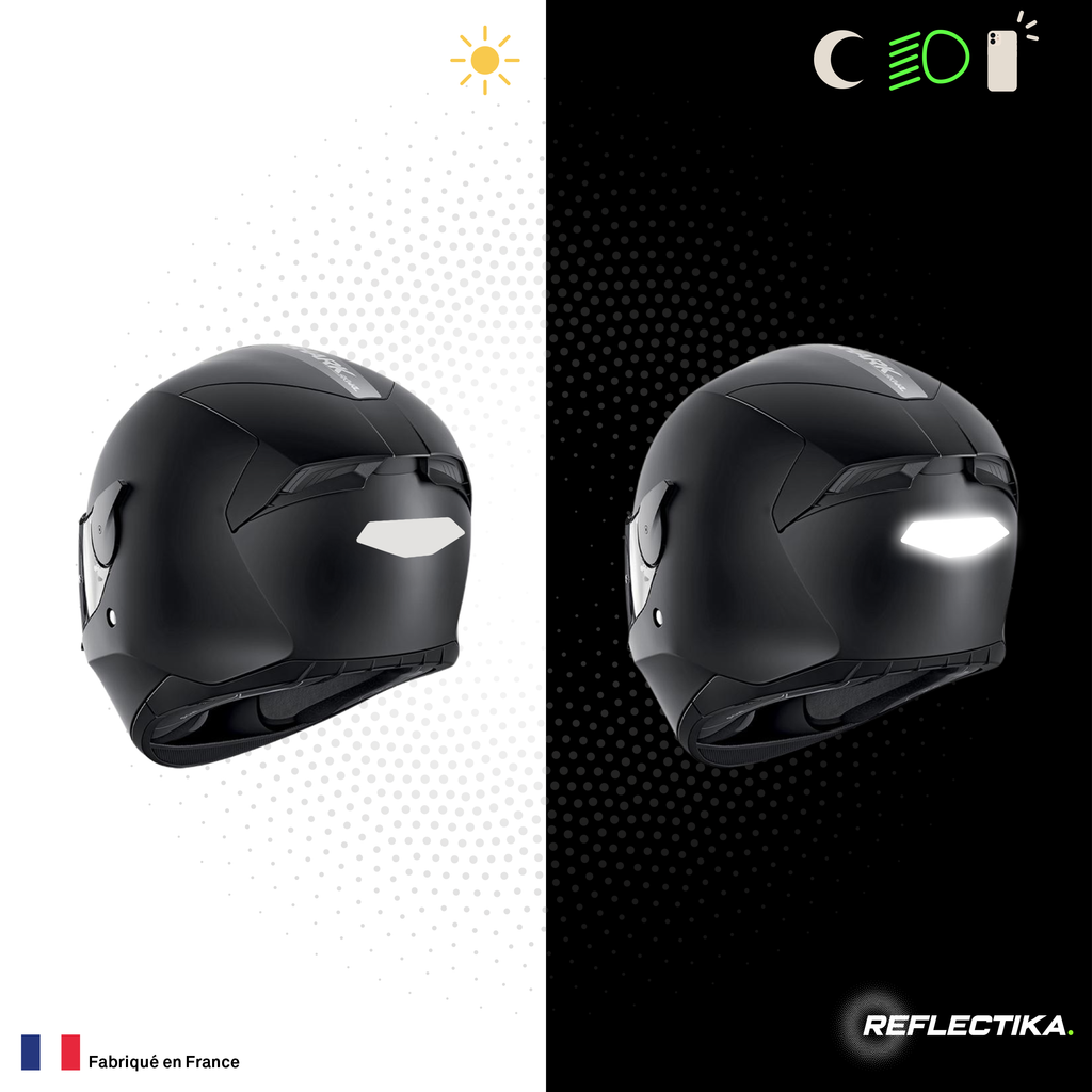 Kit Spécial Stickers Autocollants Réfléchissants pour casque Moto Shark SKWAL 2
