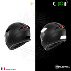 Kit Spécial Stickers Autocollants Réfléchissants pour casque Moto Shark SKWAL I3