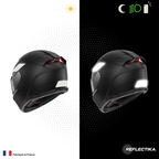 Kit Spécial Stickers Autocollants Réfléchissants pour casque Moto Shark SKWAL I3
