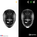 Kit Spécial Stickers Autocollants Réfléchissants pour casque Moto Shark Ridill