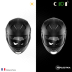 Kit Spécial Stickers Autocollants Réfléchissants pour casque Moto Shark Ridill