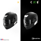 Kit Spécial Stickers Autocollants Réfléchissants pour casque Moto Shark Spartan