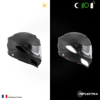 Kit Spécial Stickers Autocollants Réfléchissants pour casque Moto Scorpion Exo 520 AIR