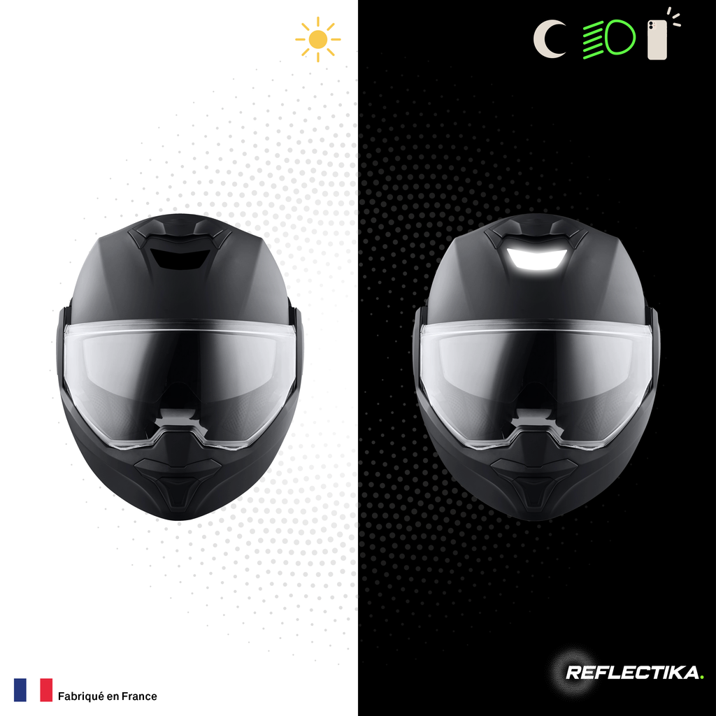 Kit Spécial Stickers Autocollants Réfléchissants pour casque Moto Scorpion Exo Tech