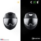 Kit Spécial Stickers Autocollants Réfléchissants pour casque Moto Scorpion Exo Tech