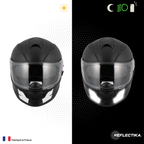 Kit Spécial Stickers Autocollants Réfléchissants pour casque Moto Scorpion Kit Universel