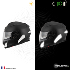 Kit Spécial Stickers Autocollants Réfléchissants pour casque Moto Scorpion Kit Universel