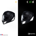 Kit Spécial Stickers Autocollants Réfléchissants pour casque Moto HJC RPHA 70
