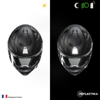 Kit Spécial Stickers Autocollants Réfléchissants pour casque Moto HJC Kit Universel