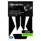 Kit Spécial Stickers Autocollants Réfléchissants pour casque Moto Shoei GT Air 2 et 3