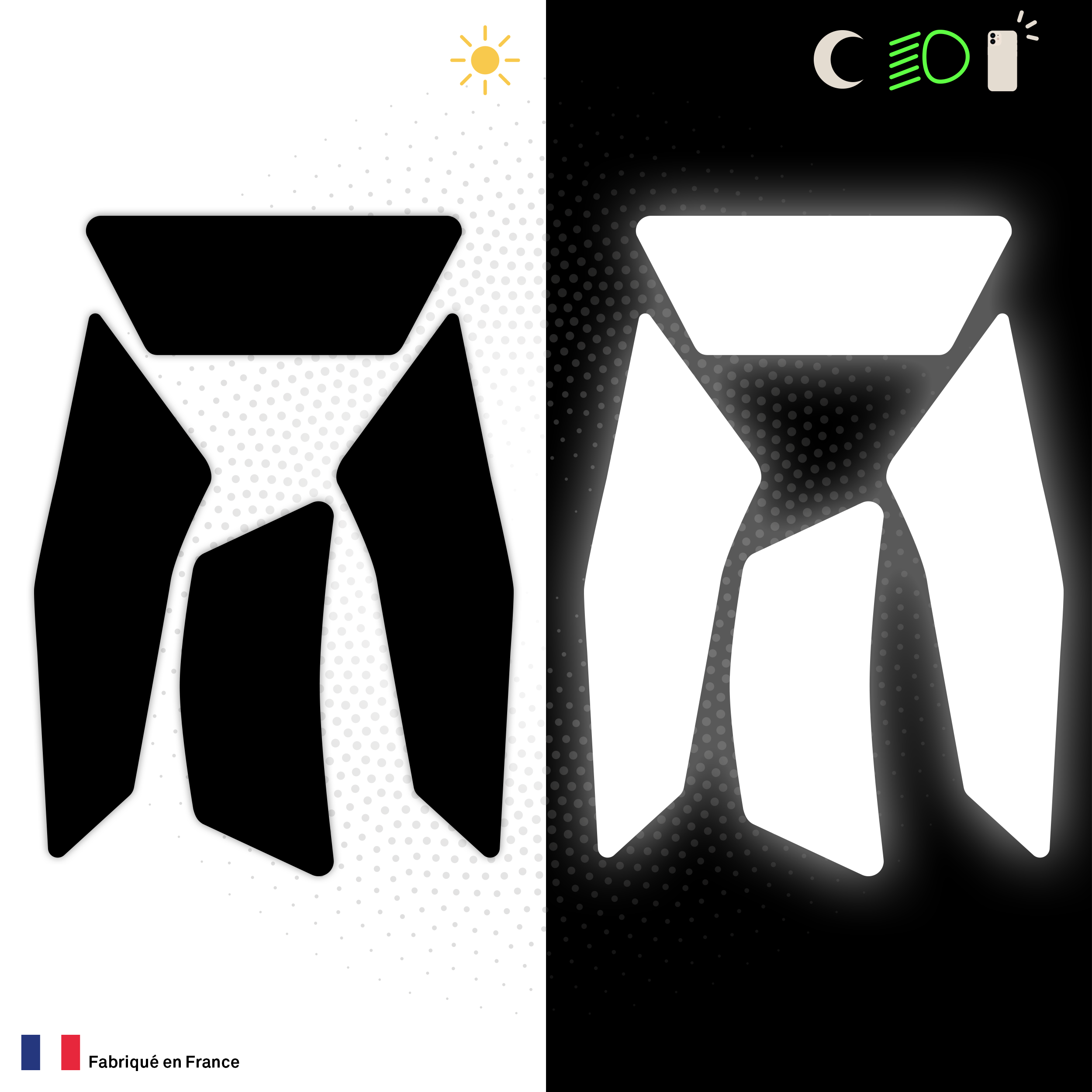 Kit Spécial Stickers Autocollants Réfléchissants pour casque Moto Shoei J Cruise 2