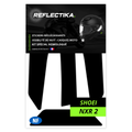 Kit Spécial Stickers Autocollants Réfléchissants pour casque Moto Shoei NXR 2