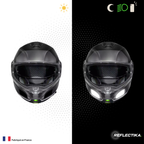 Kit Spécial Stickers Autocollants Réfléchissants pour casque Moto Nolan N100-5