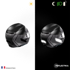 Kit Spécial Stickers Autocollants Réfléchissants pour casque Moto Nolan N100-5