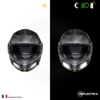 Kit Spécial Stickers Autocollants Réfléchissants pour casque Moto Nolan N100-5