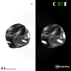 Kit Spécial Stickers Autocollants Réfléchissants pour casque Moto Nolan N100-5