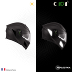 Kit Spécial Stickers Autocollants Réfléchissants pour casque Moto AGV K5S