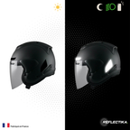 Kit Spécial Stickers Autocollants Réfléchissants pour casque Moto Arai SZR