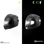 Kit Spécial Stickers Autocollants Réfléchissants pour casque Moto Arai Chaster X