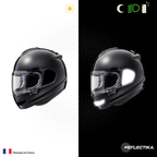 Kit Spécial Stickers Autocollants Réfléchissants pour casque Moto Arai Chaster X