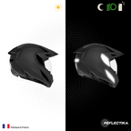 Kit Spécial Stickers Autocollants Réfléchissants pour casque Moto ICON Variant