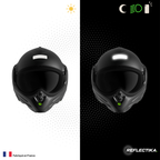 Kit Spécial Stickers Autocollants Réfléchissants pour casque Moto Roof Desmo
