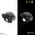 Kit Spécial Stickers Autocollants Réfléchissants pour casque Moto Roof Desmo
