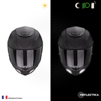 Kit Spécial Stickers Autocollants Réfléchissants pour casque Moto Scorpion EXO 391