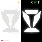 Kit Spécial Stickers Autocollants Réfléchissants pour casque Moto Schuberth C5