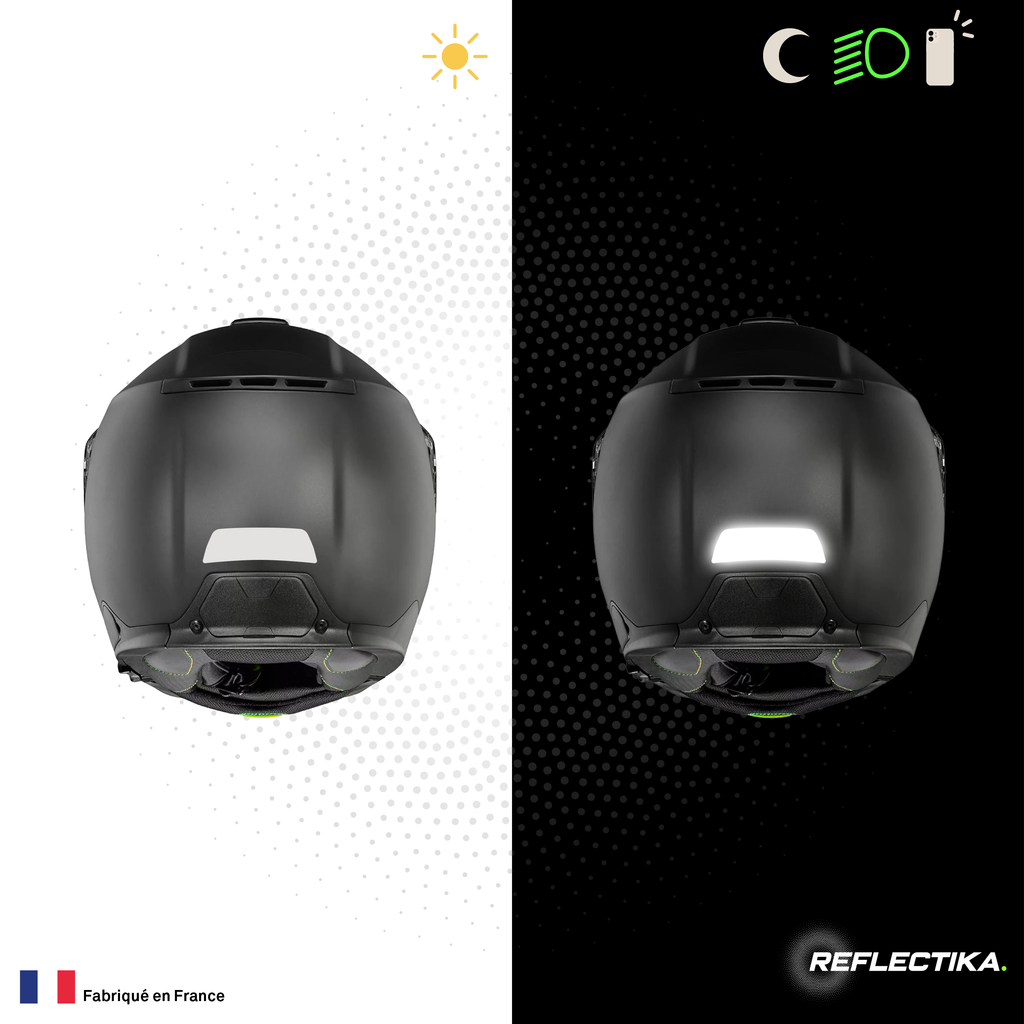 Kit Spécial Stickers Autocollants Réfléchissants pour casque Moto Schuberth C5