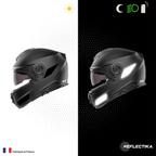 Kit Spécial Stickers Autocollants Réfléchissants pour casque Moto Schuberth S3