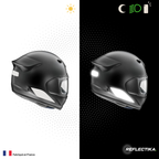 Kit Spécial Stickers Autocollants Réfléchissants pour casque Moto Arai Quantic