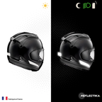 Kit Spécial Stickers Autocollants Réfléchissants pour casque Moto Arai RX-7V Evo