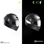 Kit Spécial Stickers Autocollants Réfléchissants pour casque Moto HJC IS 17