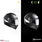 Kit Spécial Stickers Autocollants Réfléchissants pour casque Moto HJC IS 17