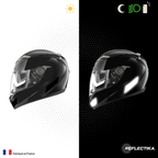Kit Spécial Stickers Autocollants Réfléchissants pour casque Moto Shark S900