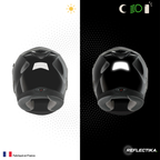 Kit Spécial Stickers Autocollants Réfléchissants pour casque Moto Shark S900