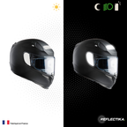 Kit Spécial Stickers Autocollants Réfléchissants pour casque Moto HJC RPHA 10
