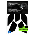Kit Spécial Stickers Autocollants Réfléchissants pour casque Moto HJC i100