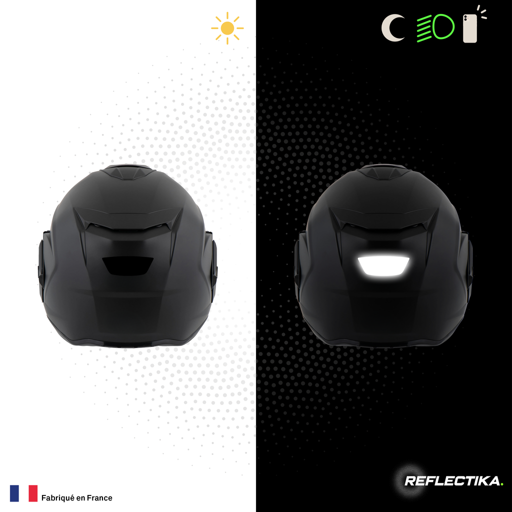 Kit Spécial Stickers Autocollants Réfléchissants pour casque Moto HJC i100