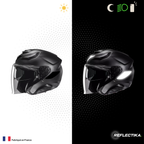Kit Spécial Stickers Autocollants Réfléchissants pour casque Moto HJC F31