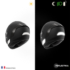 Kit Spécial Stickers Autocollants Réfléchissants pour casque Moto Shark Spartan RS