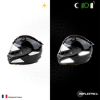 Kit Spécial Stickers Autocollants Réfléchissants pour casque Moto HJC RPHA 12