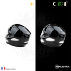 Kit Spécial Stickers Autocollants Réfléchissants pour casque Moto HJC RPHA 12