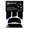 Kit Universel 5 Stickers Autocollants Réfléchissants pour casque Moto V5