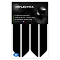 Kit Universel 4 Stickers Autocollants Réfléchissants pour casque Moto V7