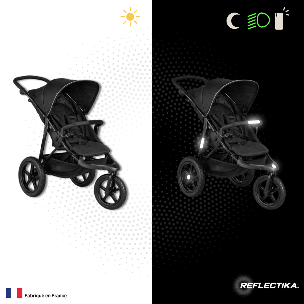 Feuille Planche rétro réfléchissante à découper pour Casque Moto Scooter Vélo Multi-Supports